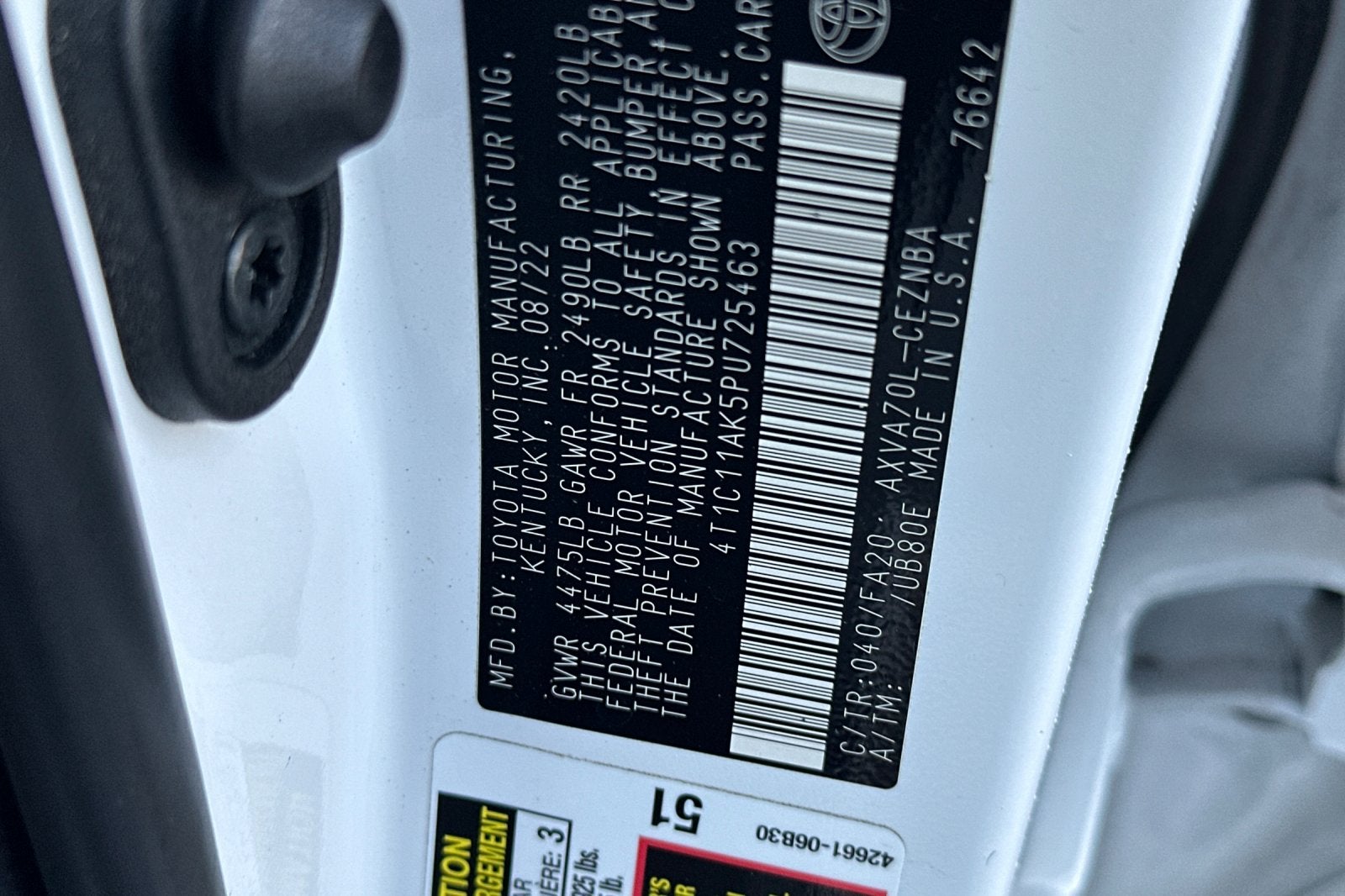 2023 Toyota Camry LE