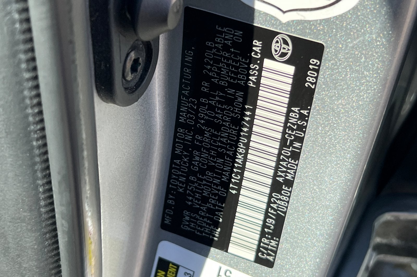 2023 Toyota Camry LE