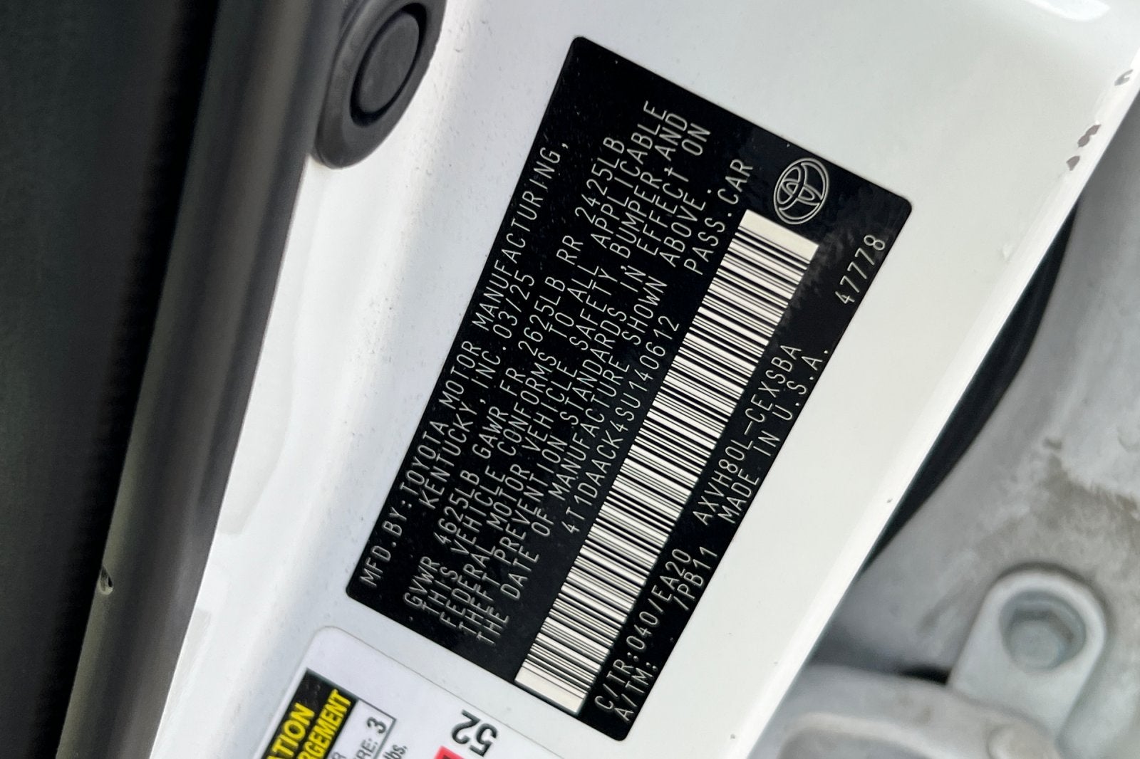 2025 Toyota Camry SE