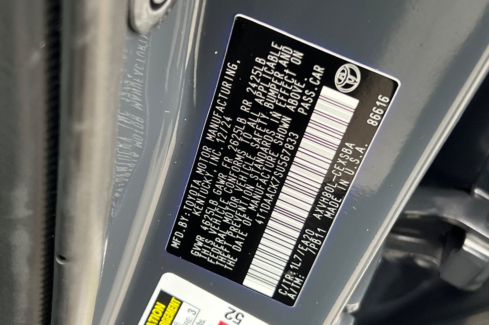 2025 Toyota Camry SE