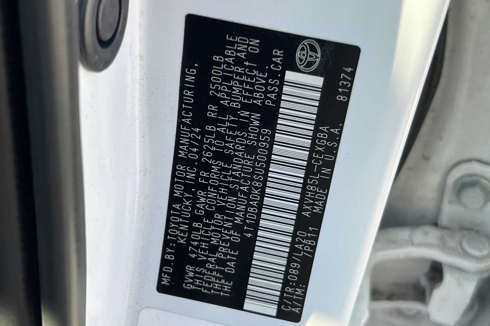 2025 Toyota Camry XLE