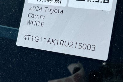 2024 Toyota Camry SE Nightshade