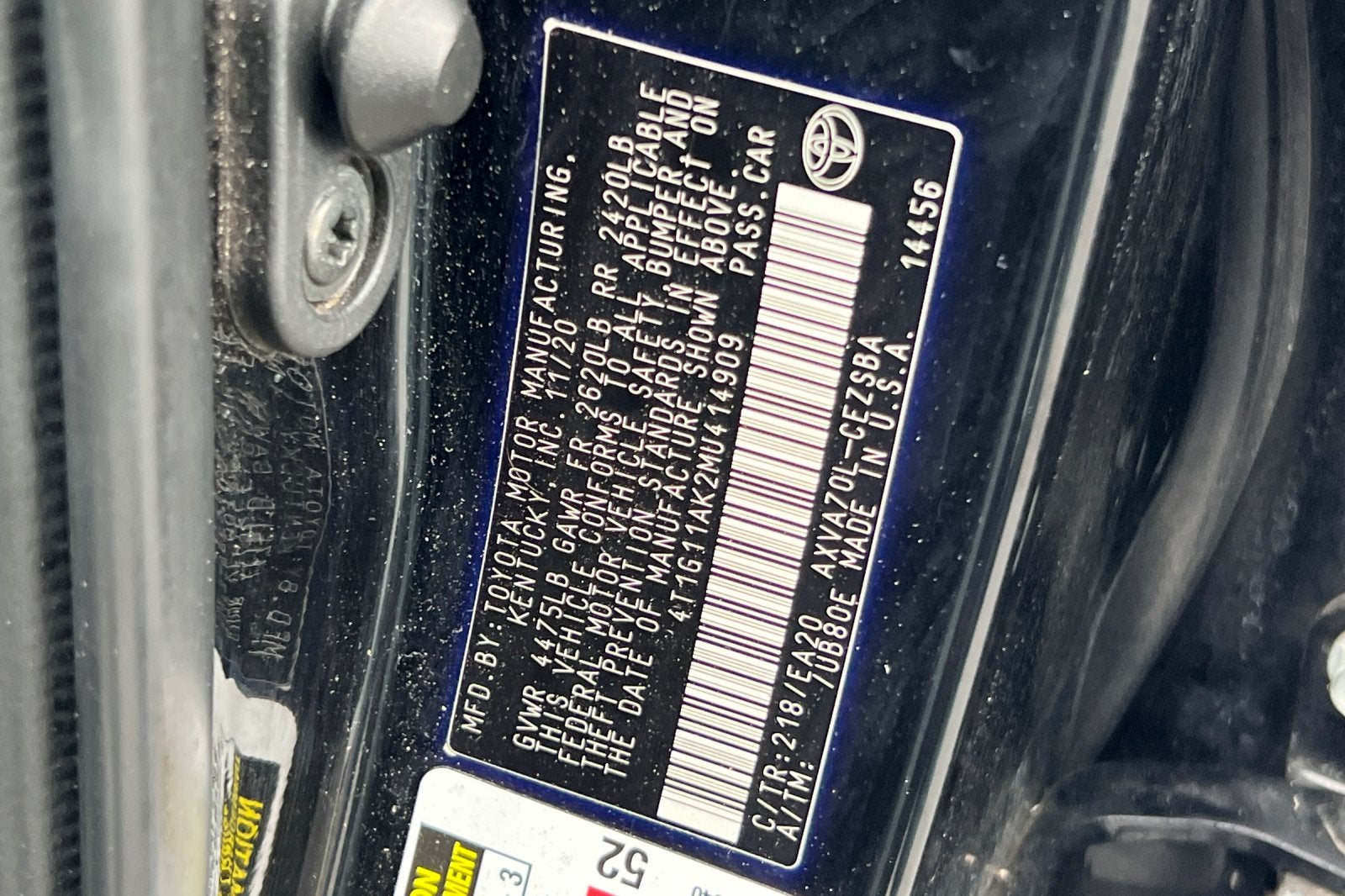 2021 Toyota Camry SE