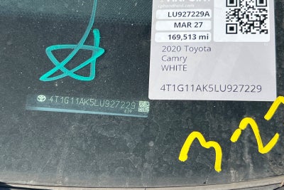 2020 Toyota Camry SE