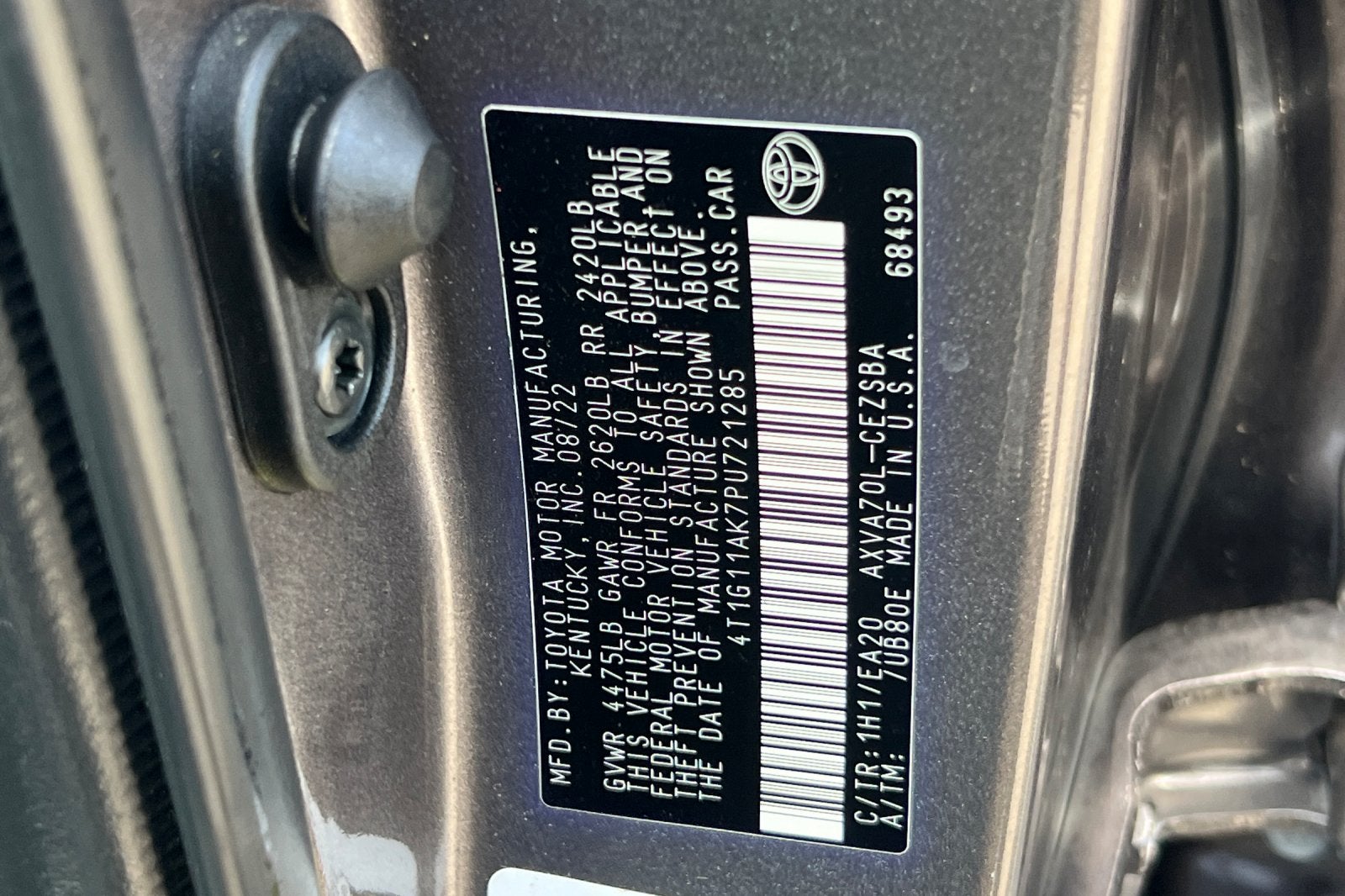 2023 Toyota Camry SE