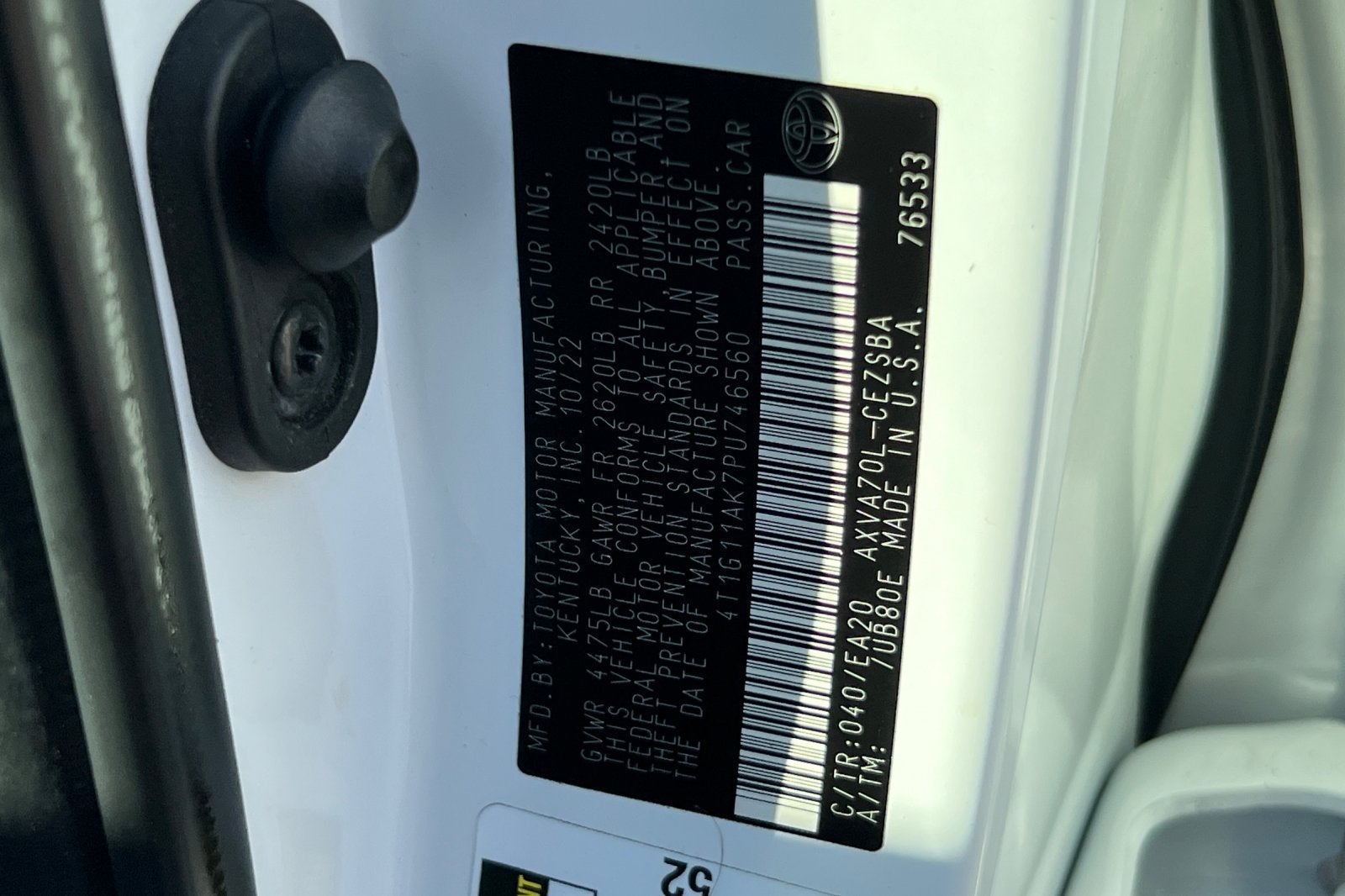 2023 Toyota Camry SE