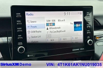 2022 Toyota Camry XSE