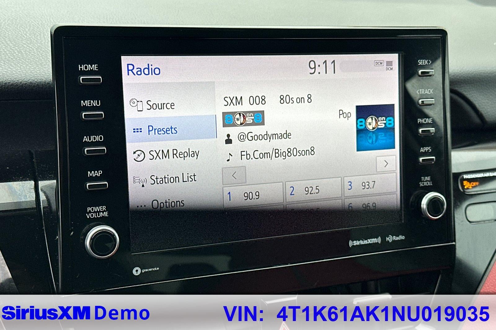 2022 Toyota Camry XSE