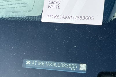 2020 Toyota Camry XSE