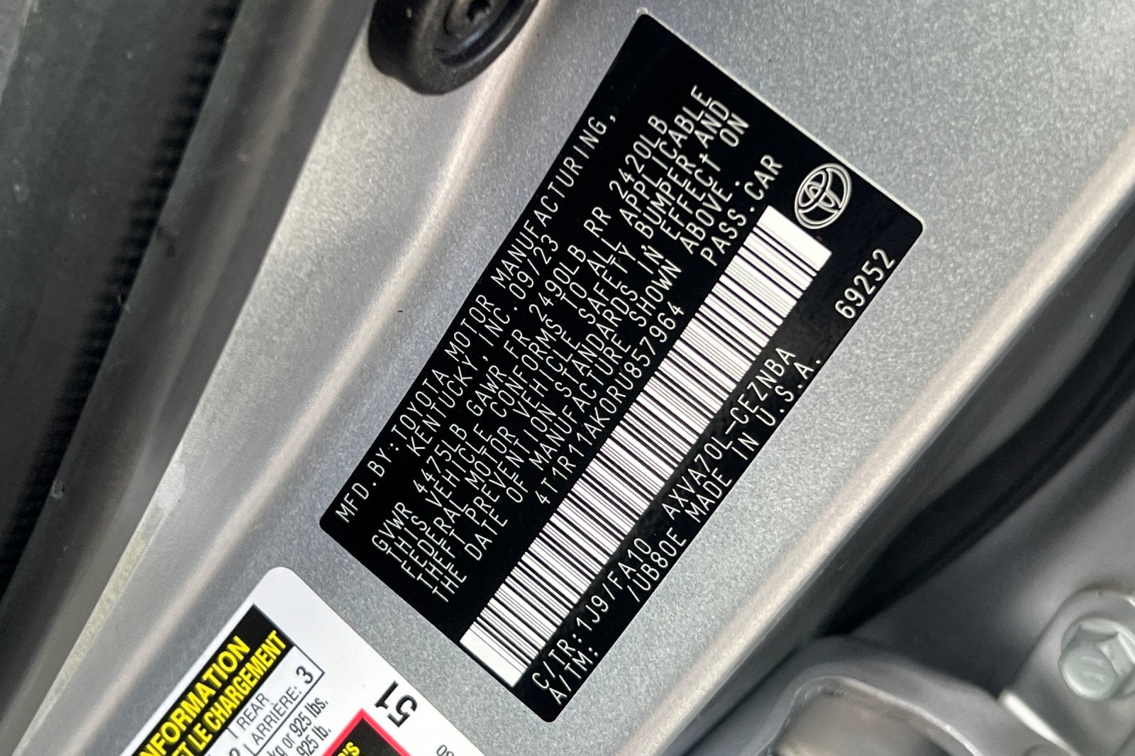 2024 Toyota Camry LE