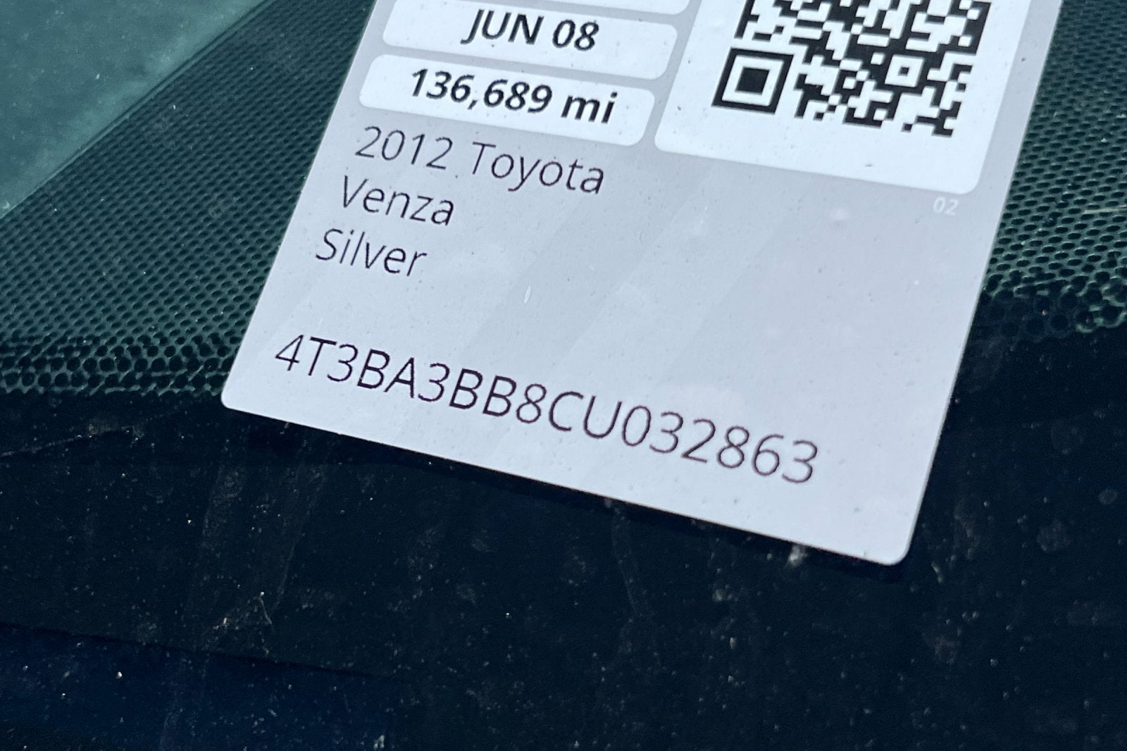 2012 Toyota Venza LE
