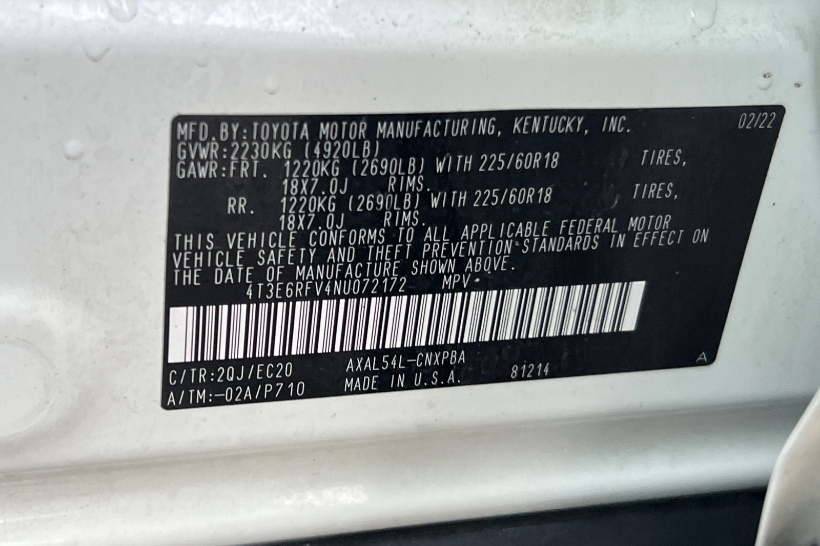 2022 Toyota RAV4 Hybrid XSE