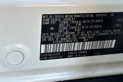 2021 Toyota RAV4 Hybrid XSE