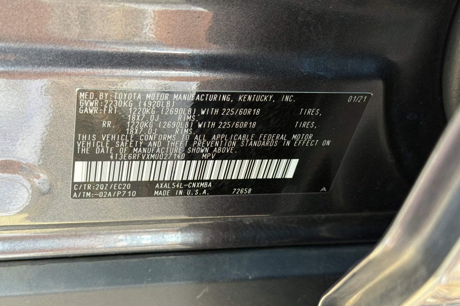 2021 Toyota RAV4 Hybrid XSE