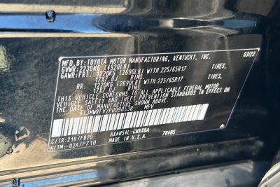 2023 Toyota RAV4 Hybrid LE