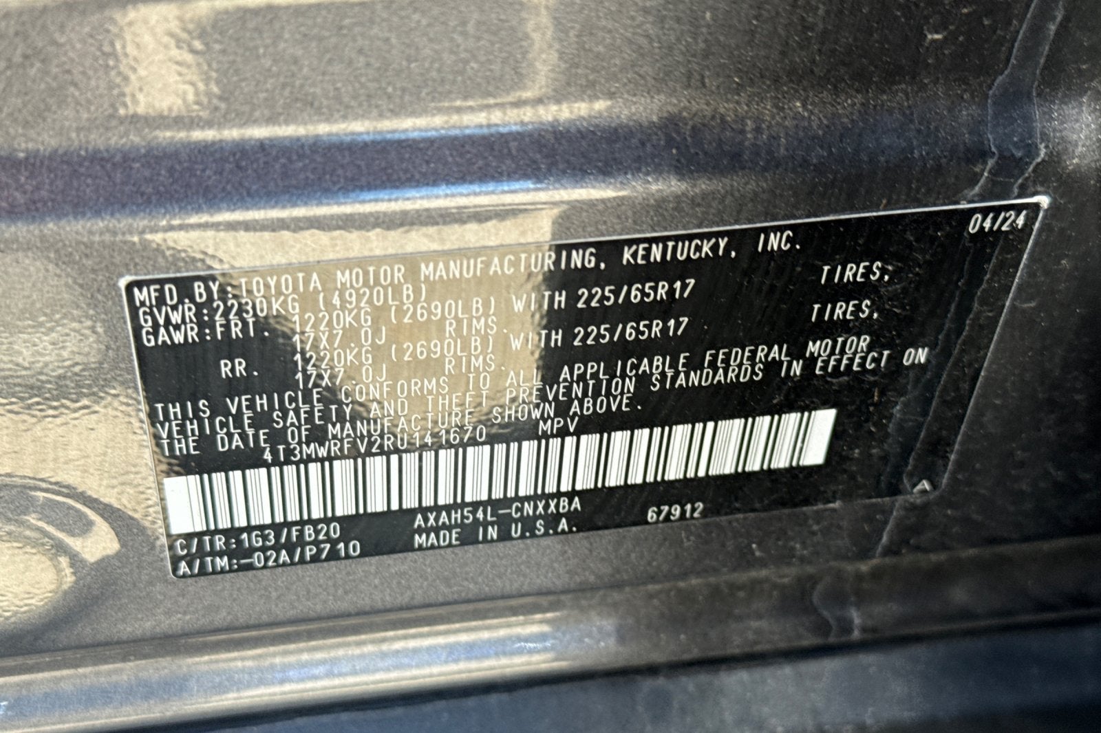 2024 Toyota RAV4 Hybrid LE