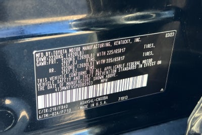 2023 Toyota RAV4 Hybrid LE