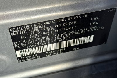 2021 Toyota RAV4 Hybrid XLE