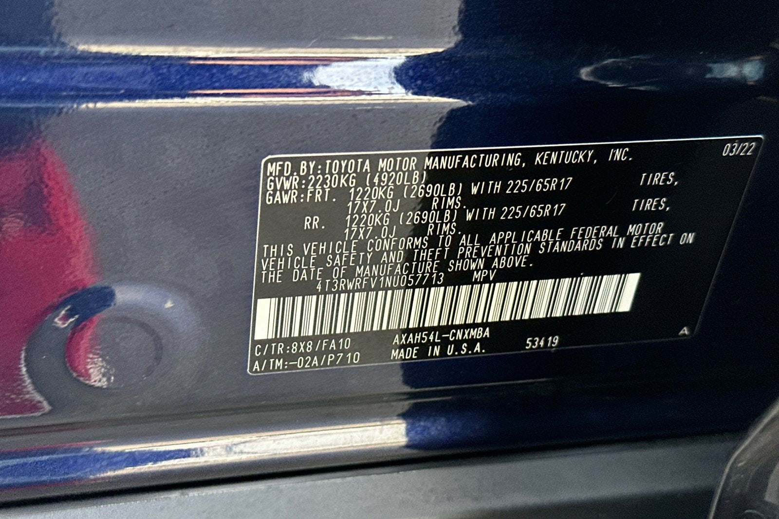 2022 Toyota RAV4 Hybrid XLE