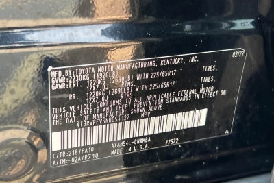 2022 Toyota RAV4 Hybrid XLE