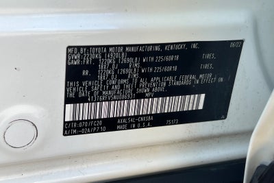 2022 Toyota RAV4 Hybrid SE