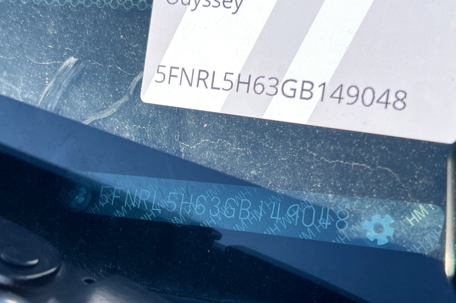 2016 Honda Odyssey Base