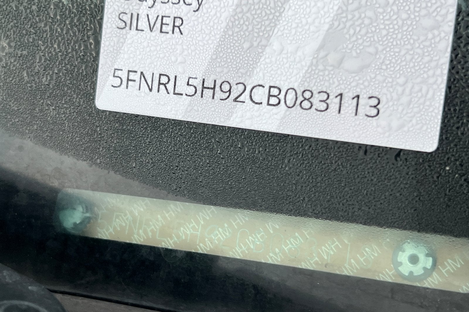 2012 Honda Odyssey Touring