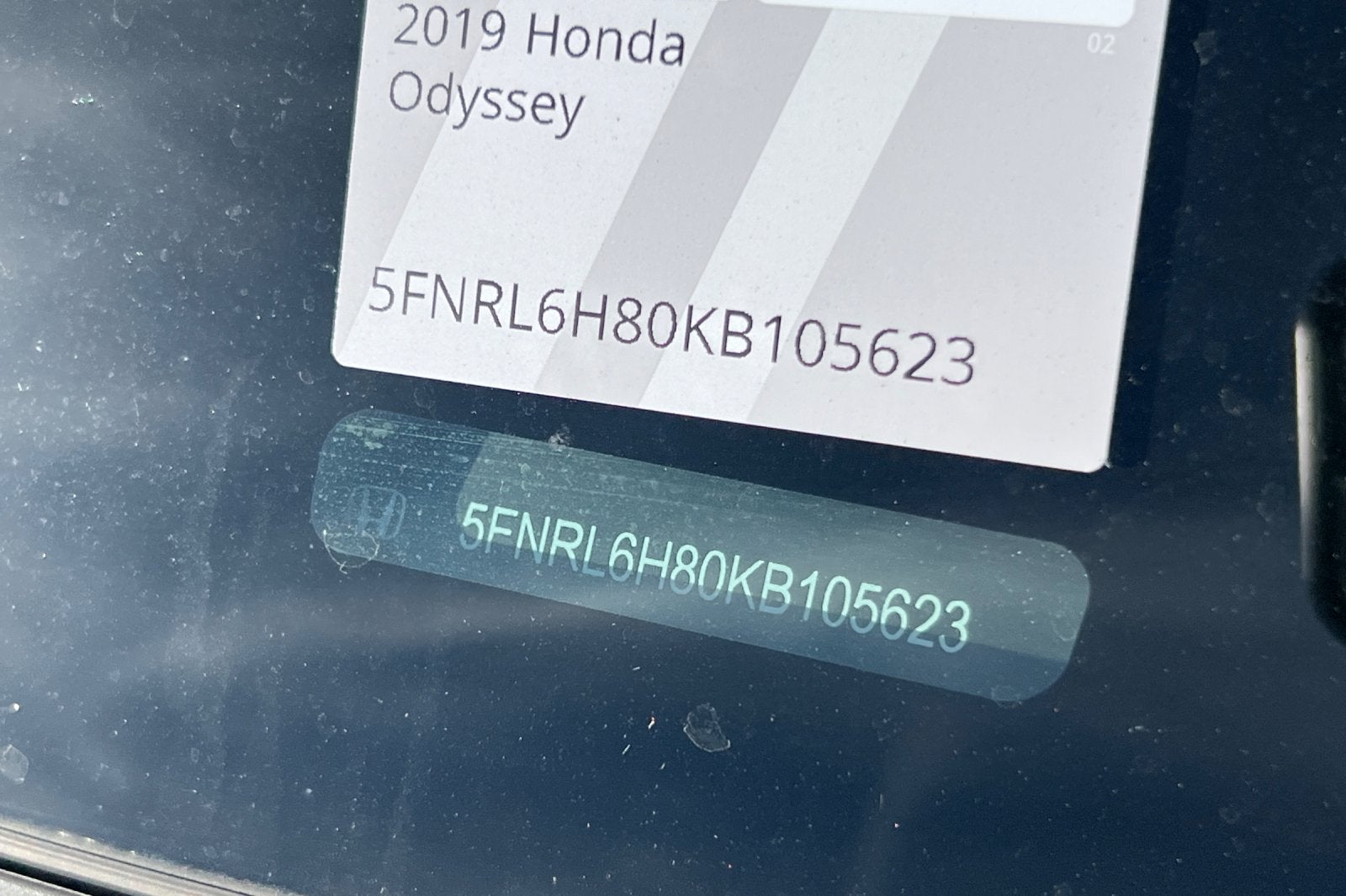 2019 Honda Odyssey Touring