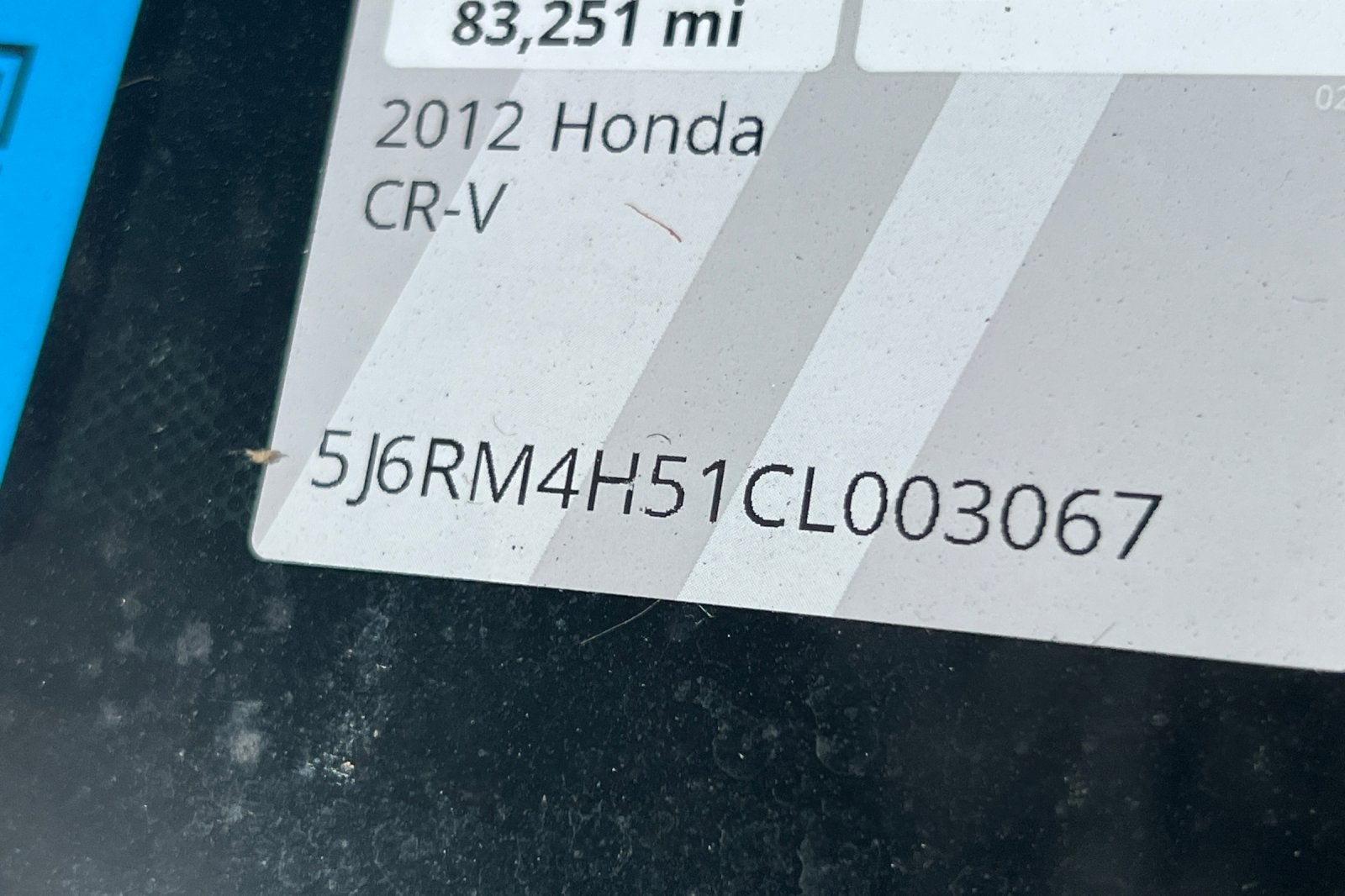 2012 Honda CR-V EX