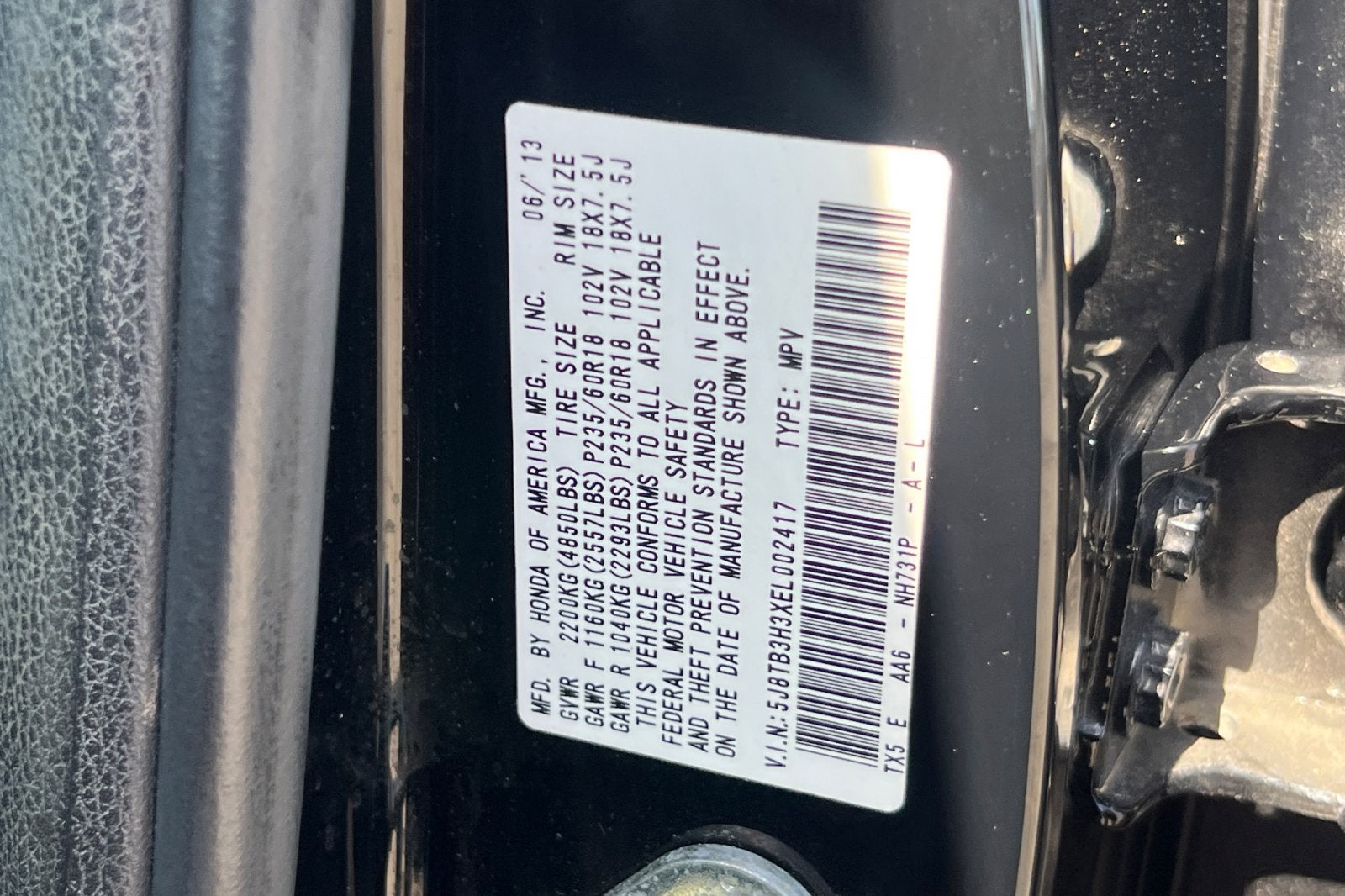 2014 Acura RDX Base
