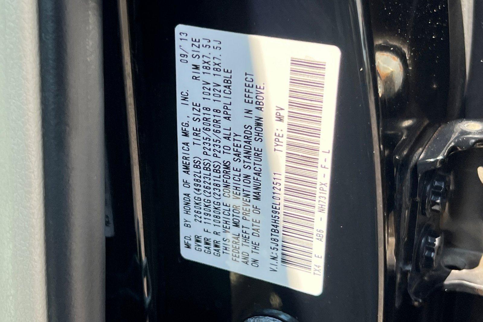 2014 Acura RDX Tech Pkg