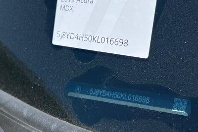 2019 Acura MDX w/Technology Pkg