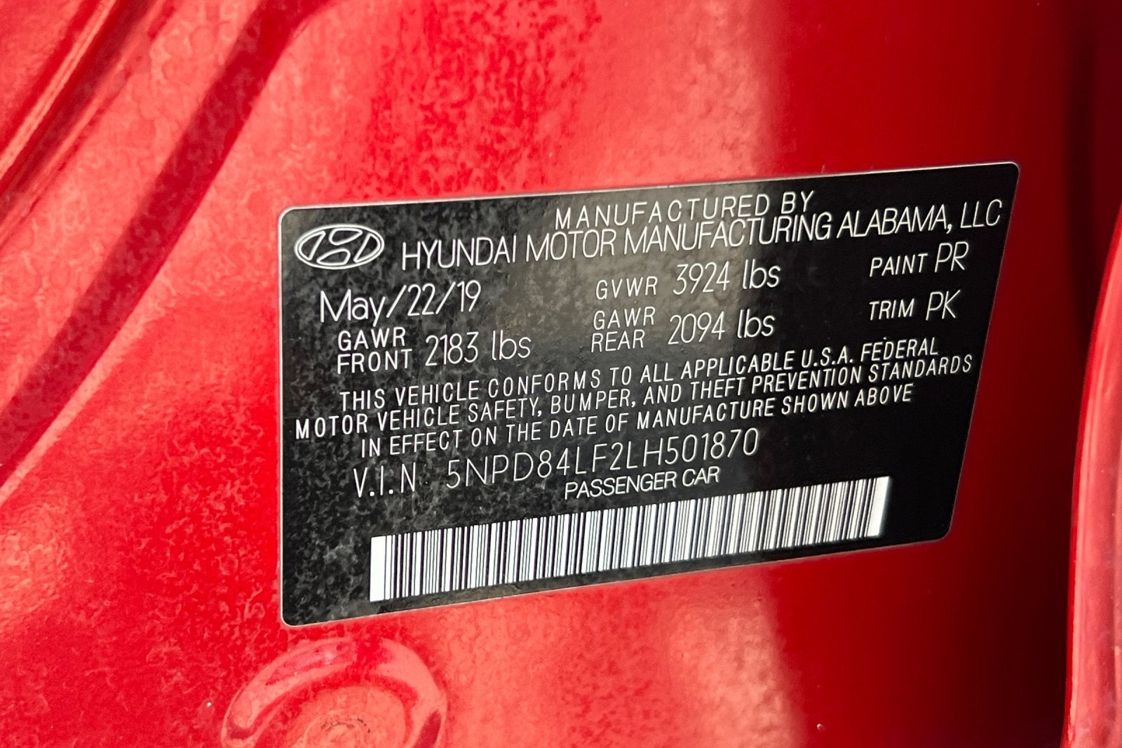 2020 Hyundai Elantra SEL
