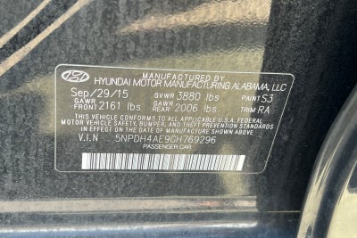 2016 Hyundai Elantra SE