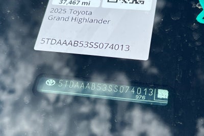 2025 Toyota Grand Highlander XLE