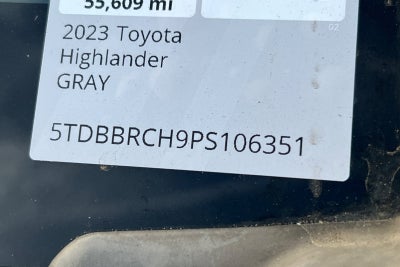 2023 Toyota Highlander Hybrid LE