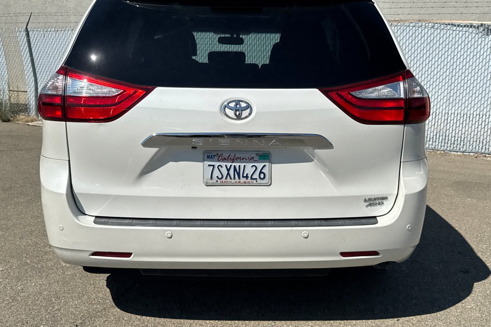 2016 Toyota Sienna Ltd Premium