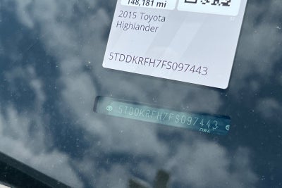 2015 Toyota Highlander Limited