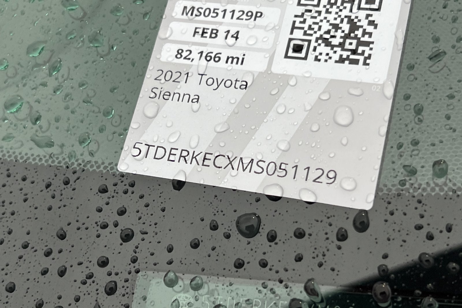 2021 Toyota Sienna Platinum