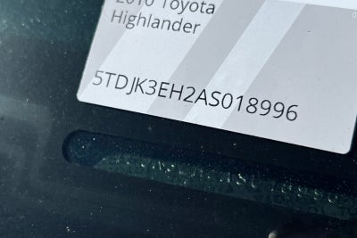 2010 Toyota Highlander SE