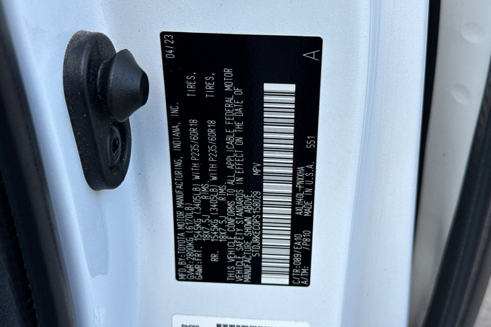 2023 Toyota Sienna XLE