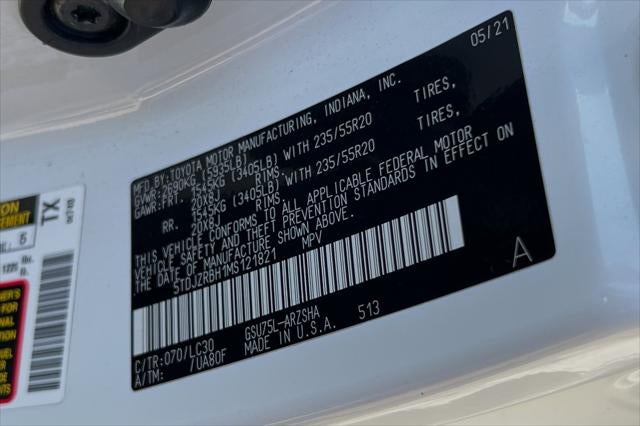 2021 Toyota Highlander XSE