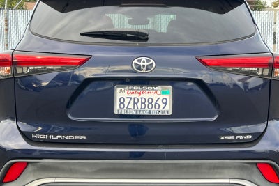2022 Toyota Highlander XSE