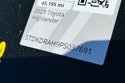 2023 Toyota Highlander L