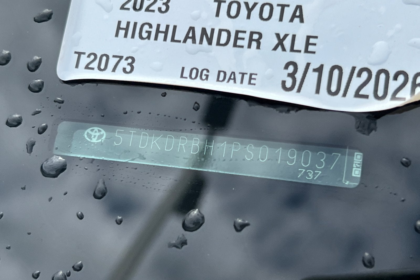 2023 Toyota Highlander XLE