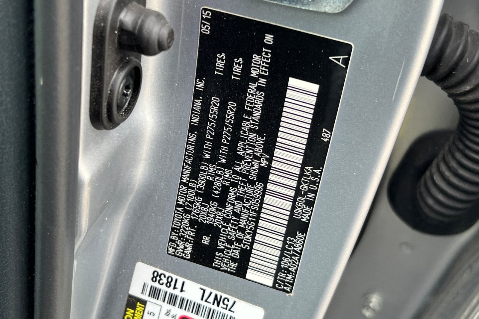 2015 Toyota Sequoia Limited