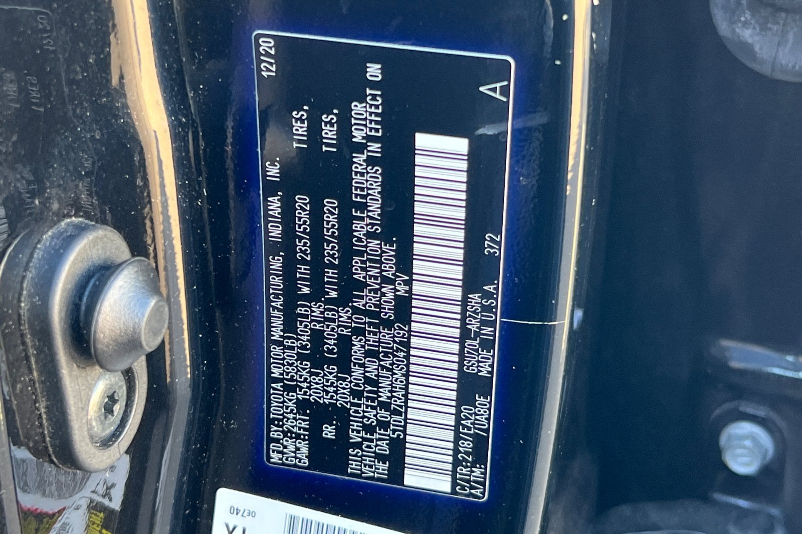 2021 Toyota Highlander XSE