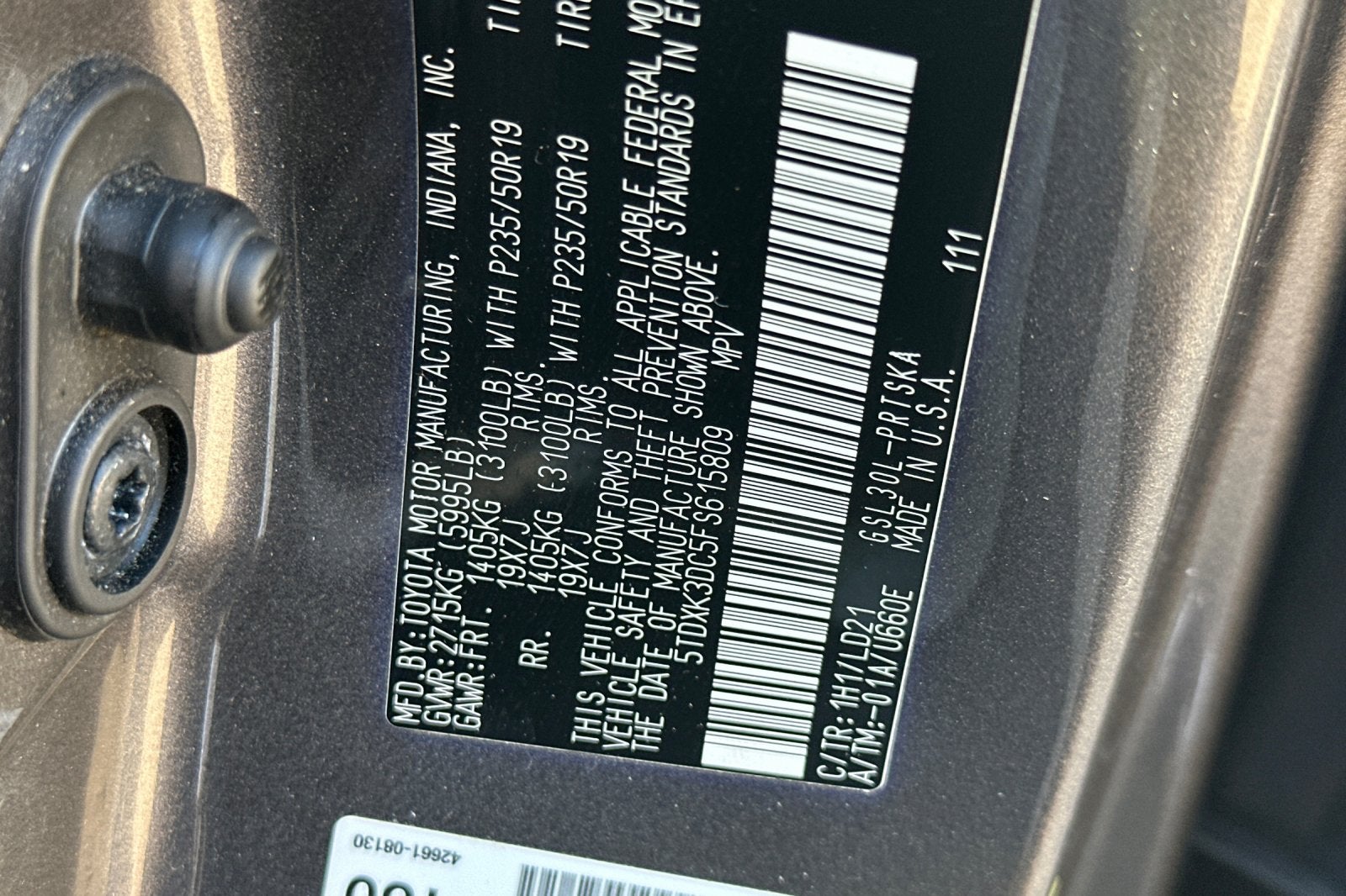 2015 Toyota Sienna SE