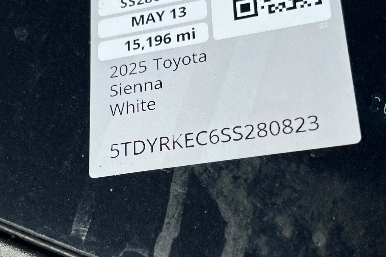 2025 Toyota Sienna XLE