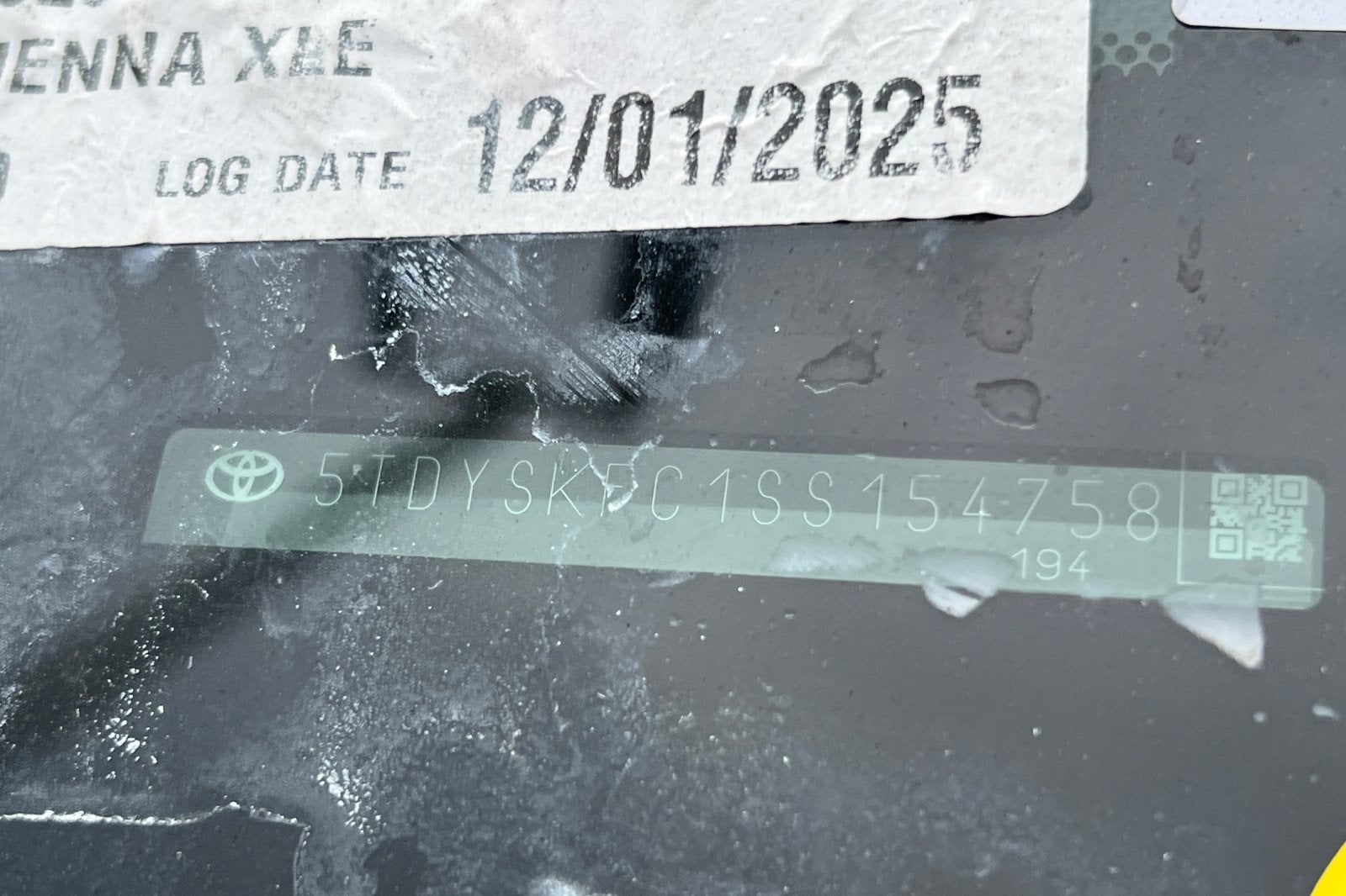 2025 Toyota Sienna XLE